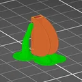 Bảng chỉ báo tâm trạng (Mood Indicator) cho mũ lưỡi trai - In 3D - Thumbnail 3