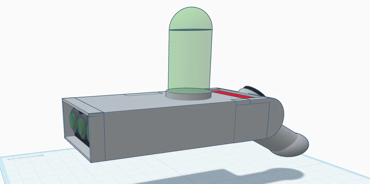 Mô hình Súng Cổng Không Gian (Portal Gun) từ Rick and Morty để in 3D - Image 1