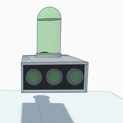 Mô hình Súng Cổng Không Gian (Portal Gun) từ Rick and Morty để in 3D