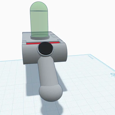 Mô hình Súng Cổng Không Gian (Portal Gun) từ Rick and Morty để in 3D