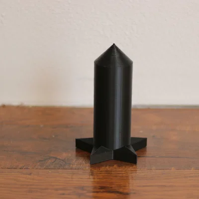 Mô hình tên lửa (Rocket Ship) để bàn - Bản in 3D đơn giản tinh tế