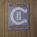 Mô hình Logo Indianapolis Colts gắn MOLLE - Thumbnail 1