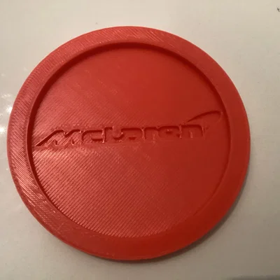 Miếng lót ly McLaren Coaster in 3D thiết kế tinh tế cho bàn làm việc