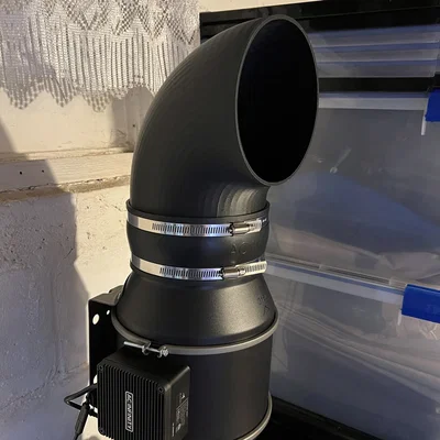 Bộ phận điều hướng gió cho quạt hút 6 inch AC Infinity