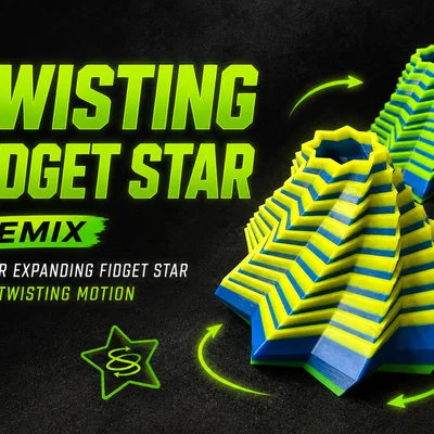 Twisting Fidget Star Remix – Ngôi Sao Xoay Nới Rộng Độ Cao