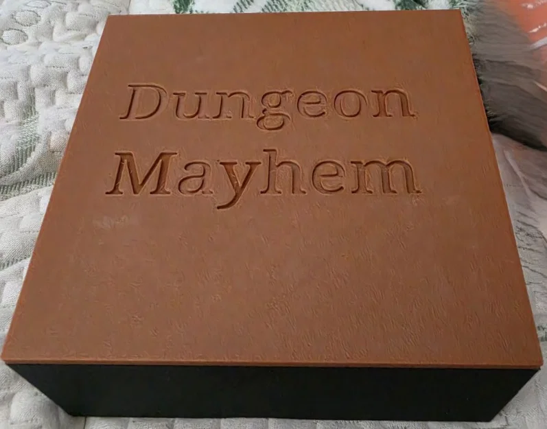 Hộp Đựng Dungeon Mayhem Hoàn Chỉnh với Nắp Khớp Khóa (Cho 12 Bộ Bài) - Image 4