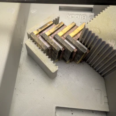 Cữ Dán Phôi Bút Ghép (Segmented Pen Blank Angle Glue Up Jig)