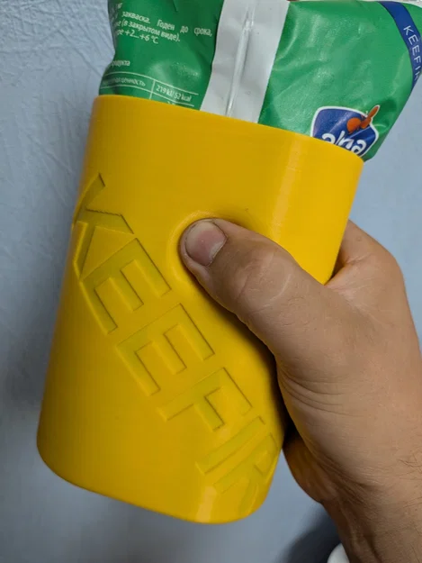 Giá đỡ túi sữa 1 lít in 3D tiện lợi (Jug for milk bag) - Image 2