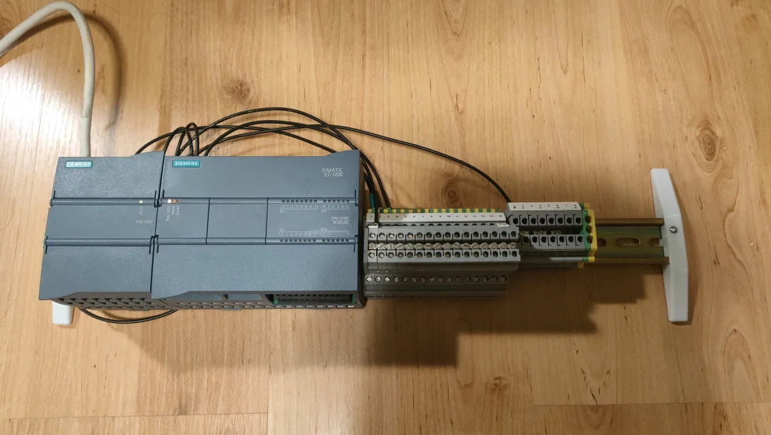 Chân đế chặn thanh ray DIN (DIN Rail Endstop) in 3D chắc chắn - Image 3
