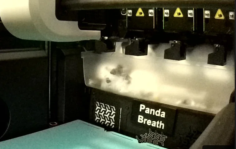 Tấm biển tên Panda Breath cho máy in 3D - Hiển thị chữ đúng chiều - Image 1