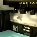 Tấm biển tên Panda Breath cho máy in 3D - Hiển thị chữ đúng chiều - Thumbnail 1