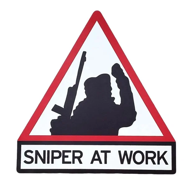 Mô hình bảng hiệu IRA 'Sniper At Work' - Image 1