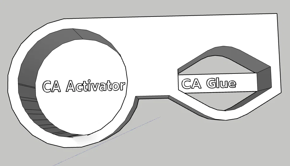 Giá đỡ Keo CA và Bình Xịt Activator - Image 6