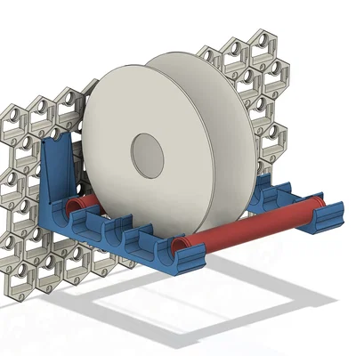 Giá treo cuộn nhựa in 3D GOEWS 3 vị trí đa năng