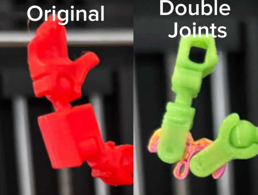 Bộ khớp nối đôi linh hoạt cho mô hình Mini 13 (Double Joints) - Image 2