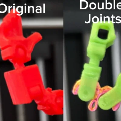Bộ khớp nối đôi linh hoạt cho mô hình Mini 13 (Double Joints)