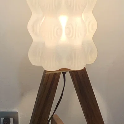 Chụp đèn Bubble Lamp Shade in 3D phong cách hiện đại tinh tế