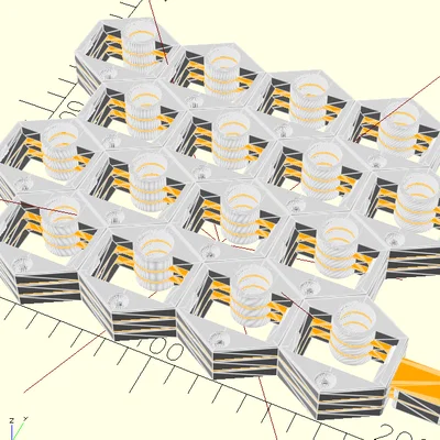 Bộ Chồng Tile GOEWS Dạng Cleat Dày