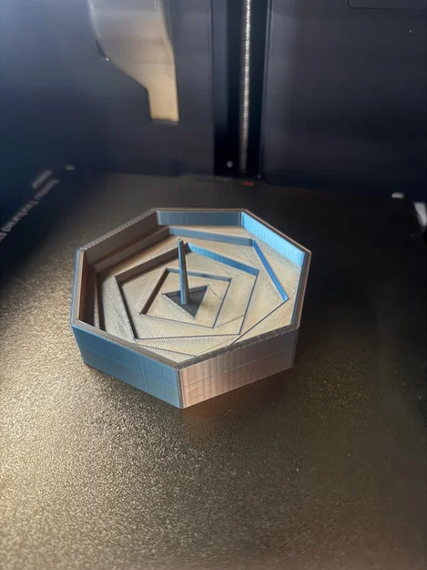 Gạt tàn hình học 3D độc đáo kèm que thông tiện lợi - Image 2