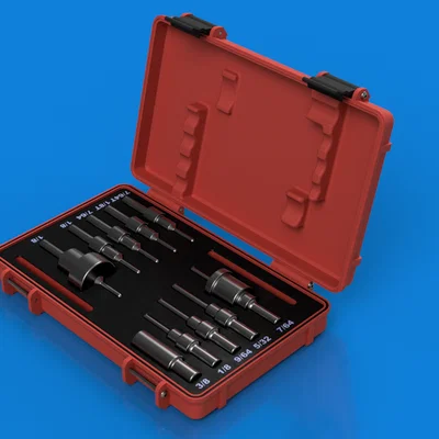 Hộp đựng mũi khoan - Amana Tool AMS-620 Master Countersink Set