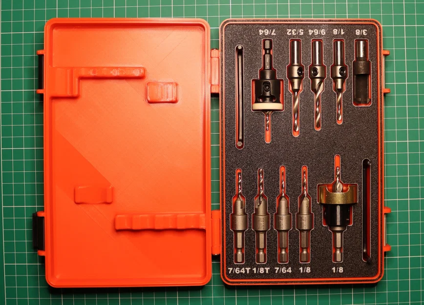 Hộp đựng mũi khoan - Amana Tool AMS-620 Master Countersink Set - Image 8