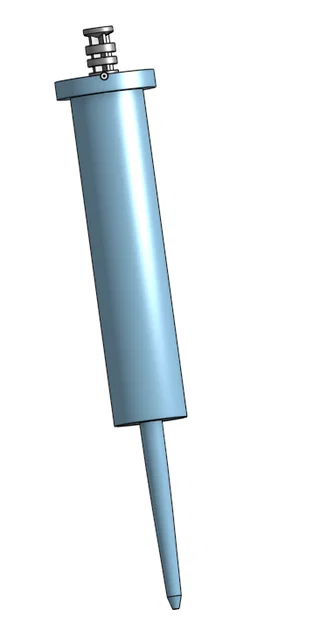 Mô hình 3D: Đầu tip 10mL Eppendorf Multipette - Image 3