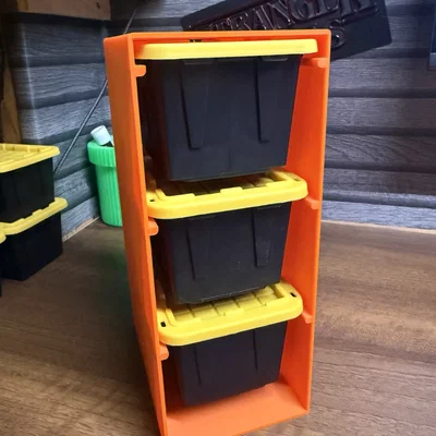 Kệ Mini Tote Rack: Giải pháp sắp xếp đồ dùng 3D in thông minh