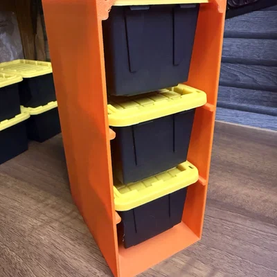 Kệ Mini Tote Rack: Giải pháp sắp xếp đồ dùng 3D in thông minh
