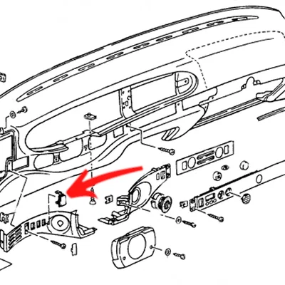 Nút che bảng điều khiển cho Porsche 944 - 944 Switch Blank