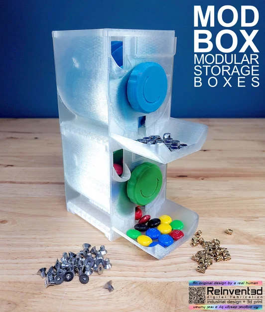 MODBOX - Hộp lưu trữ linh kiện nhỏ thông minh và tiện lợi - Image 1