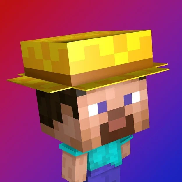 Mô hình nhân vật Steve phong cách Loftyos cho máy in 3D - Image 1