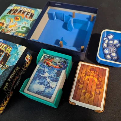 Bộ khay 3D (Insert) tối ưu cho board game No Touch Kraken