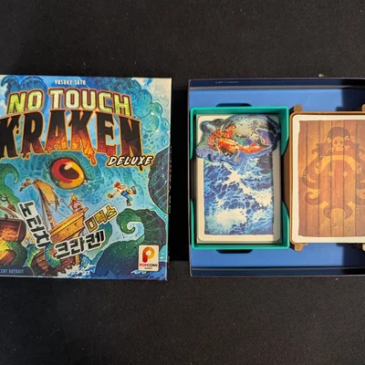 Bộ khay 3D (Insert) tối ưu cho board game No Touch Kraken