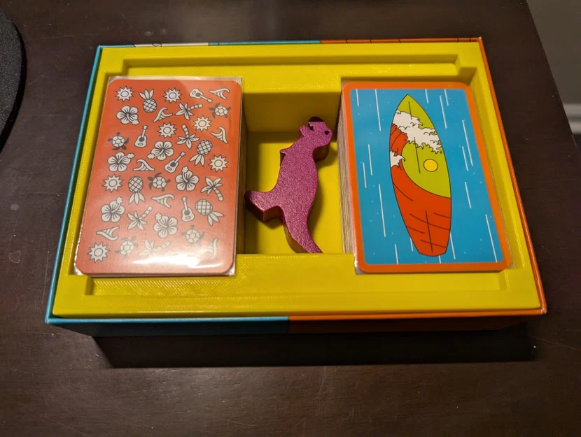 Khay in 3D tổ chức bộ board game Surfosaurus MAX gọn gàng - Image 1