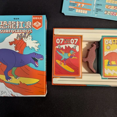 Khay Đựng Bài 3D Tùy Chỉnh Cho Board Game Surfosaurus MAX