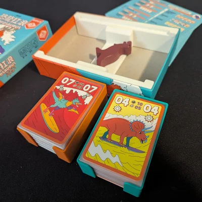 Khay Đựng Bài 3D Tùy Chỉnh Cho Board Game Surfosaurus MAX
