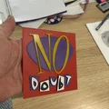 Logo ban nhạc No Doubt - phiên bản 3D - Thumbnail 4