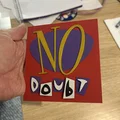 Logo ban nhạc No Doubt - phiên bản 3D - Thumbnail 6