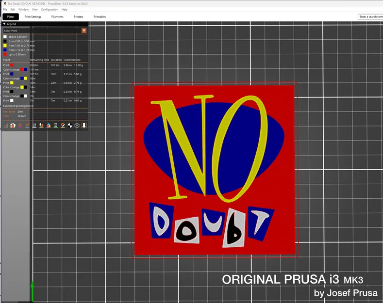 Logo ban nhạc No Doubt - phiên bản 3D - Image 8