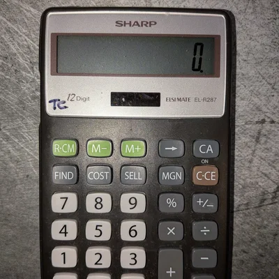 Thanh chống thay thế cho máy tính Sharp Elsimate EL-R287