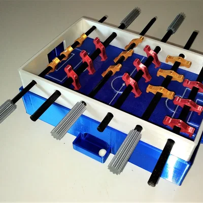 Mô hình bàn bi lắc mini (Foosball) - Tự in 3D cực chất