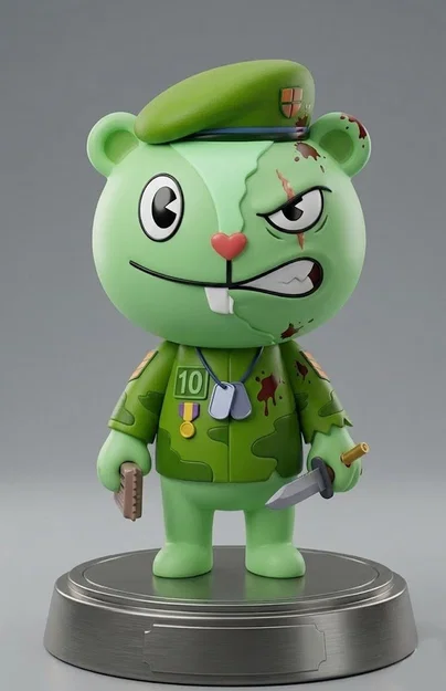 Happy Tree Friends | Bộ đôi Flippy & Fliqpy (The Duality Set) - Image 2