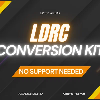 Bộ kit chuyển đổi khung gầm xe LDRC Drift 1:18 - Nâng cấp tối ưu