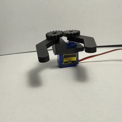 Cánh tay kẹp mini cho servo SG90 - Mô hình robot tự chế