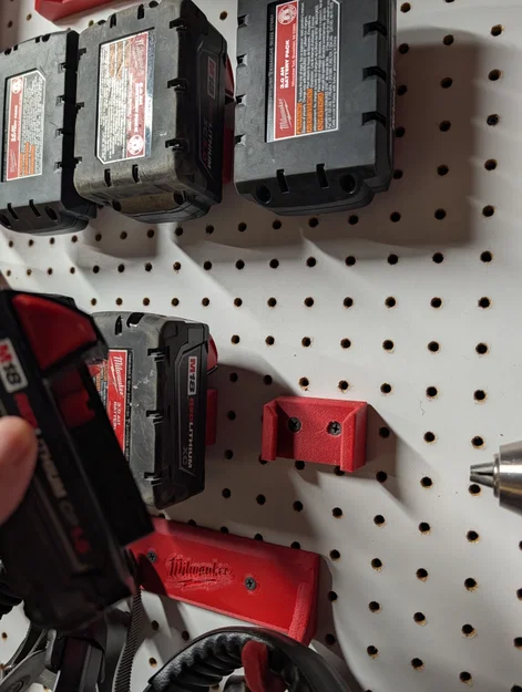 Bộ sưu tập giá treo Milwaukee cho Pegboard/Tường - Image 2