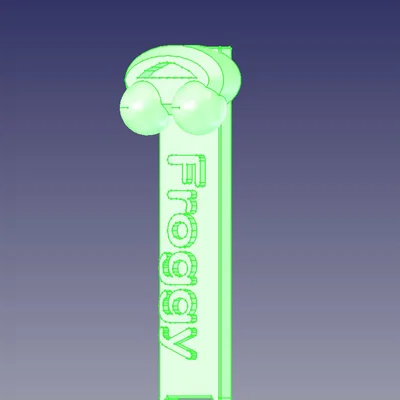 Móc khóa ếch nhỏ (Froggy Key Chain)