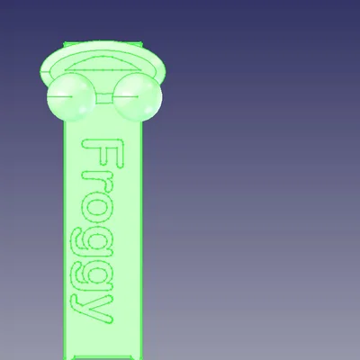 Móc khóa ếch nhỏ (Froggy Key Chain)
