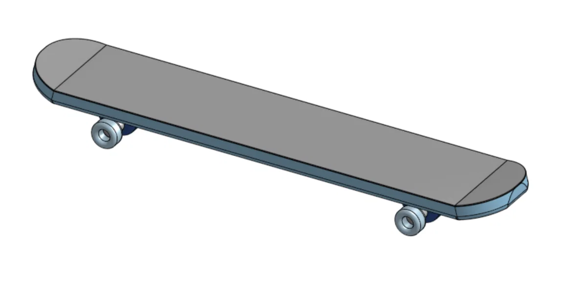 Mô hình Ván trượt (Skateboard) để bàn - Image 1