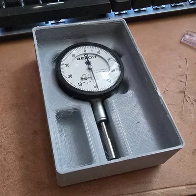Đế giữ đồng hồ so (Dial indicator holder) cho Gridfinity