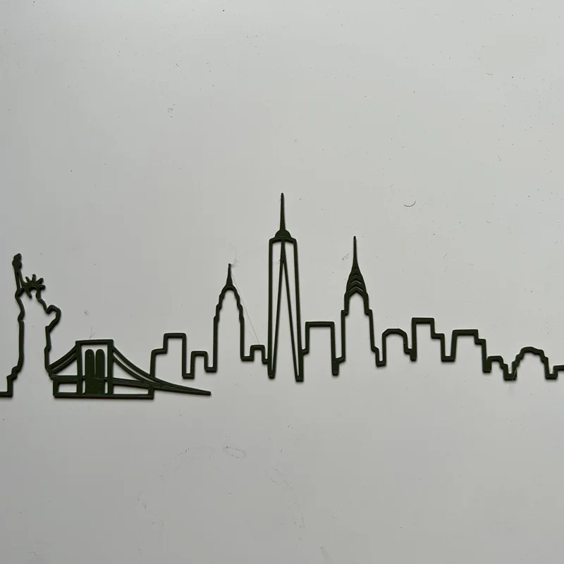 Tranh treo tường nghệ thuật New York Wall Art #1 - Mô hình in 3D